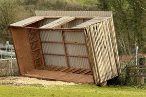 Horse charity suffers more than £10,000 in damage from Storm Darragh